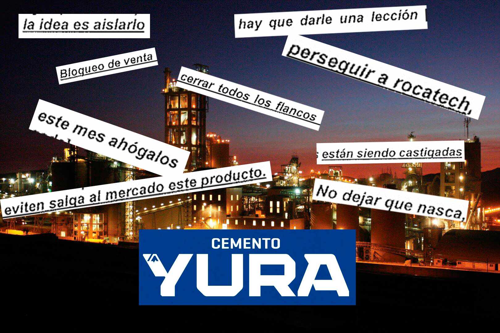 Los correos de Yura: así amenazaba a ferreterías, sancionaba a transportistas y bloqueaba la competencia en el mercado del cemento